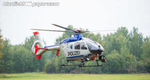 Hubschrauberstaffel und Feuerwehr üben Waldbrandeinsatz in Sebnitz