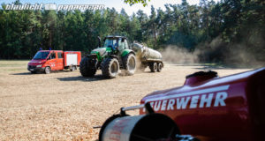 Königsbrücker Heide: Düsenschläuche sind fast einsatzbereit