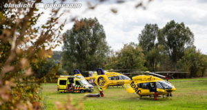 Schwerer Unfall mit fünf Verletzten in Königsbrück