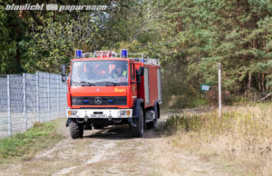 Waldbrand bei Schwepnitz beschäftigt die Feuerwehr immer noch