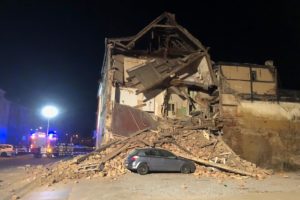 Bautzen – Leerstehendes Haus zum Teil eingestürzt