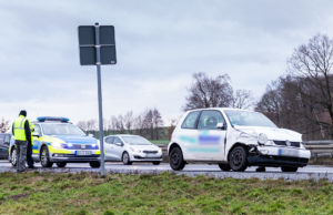 A4 bei Pulsnitz: Frau bei Unfall leicht verletzt