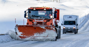 Winterdienst ist auf kommenden Schneefall vorbereitet