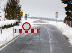 Schneeverwehungen – Räumfahrzeuge dürfen nicht schieben