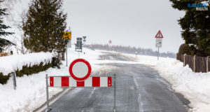 Schneeverwehungen – Räumfahrzeuge dürfen nicht schieben