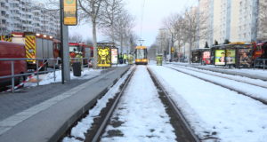 Mann (32) von Straßenbahn erfasst: tot