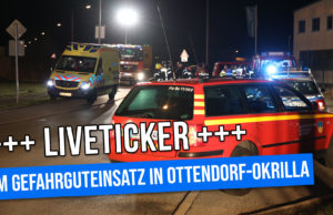 Liveticker zum Gefahrguteinsatz in Ottendorf-Okrilla