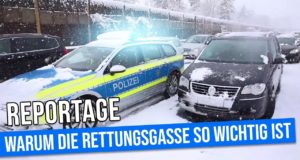 Reportage: Warum die Rettungsgasse so wichtig ist