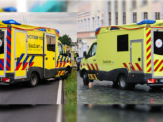 Kein TÜV wegen blauer Rettungswagen-Beklebung!