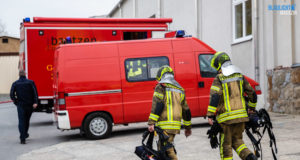 Feuer in Textilbetrieb in Kirschau