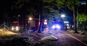 Schon wieder brennt es im Kamenzer Stadtwald!