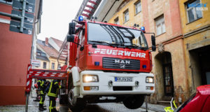 Vermeintlicher Dachstuhlbrand in Kamenz