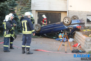 Reichenau – Renault macht den Abflug und überschlägt sich: 1 Schwerverletzter