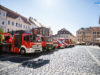 Protest gegen Einsparungen bei der Zittauer Feuerwehr