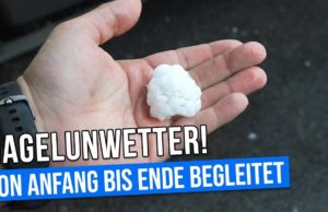 Hagelunwetter über Burkau und Elstra
