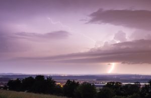Am Dienstag erneut kräftige Unwetter über Sachsen