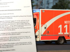 Unglaublich! Beschwerde, weil Rettungswagen sonntags gewaschen wird