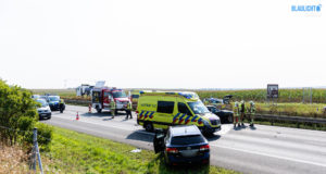 A4 in Ostachsen nach meheren Unfällen lahmgelegt