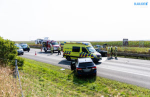 A4 in Ostachsen nach meheren Unfällen lahmgelegt