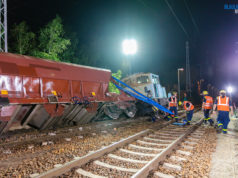 Mehrtägiger THW-Einsatz nach Zug-Entgleisung in Hosena
