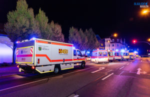 MANV-Alarm bei Schuppenbrand in Bautzen