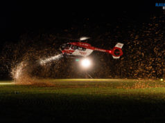 Einen Hubschrauberlandeplatz richtig ausleuchten