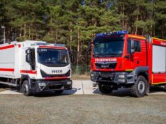 Neue Fahrzeuge für den Katastrophenschutz in Sachsen übergeben