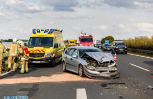 Mehrere Verletzte nach Auffahrunfall auf der A4