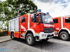 23 neue Einsatzfahrzeuge für den KatSchutz übergeben