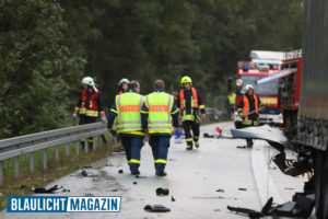 BAB4/Burkau – Schwerer Crash am Burkauer Berg: Eine Person lebenbedrohlich verletzt