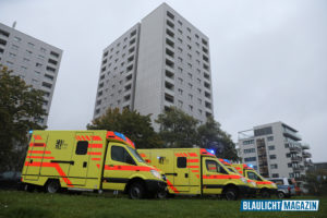 Dresden – Feuer in Hochhaus: Ein Toter, 10 Verletzte