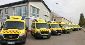 11 neue Fahrzeuge für Rettungsdienst im Landkreis Bautzen