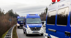 THW sorgte wieder für Sicherheit auf der Autobahn