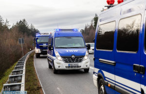 THW sorgte wieder für Sicherheit auf der Autobahn
