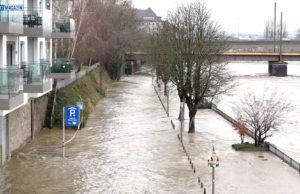 Hochwasser am 01.02.2021 in Koblenz