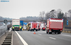 LKW-Fahrer bremst außer Kontrolle geratenen Laster auf der A4 aus