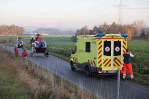 Schmölln-Putzkau – Schwerer Unfall auf Staatstraße 156: 4 Verletzte