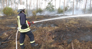 Lage im Kreis Elbe-Elster hat sich entspannt, Einsatz dauert aber weiter an