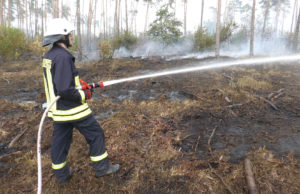 Lage im Kreis Elbe-Elster hat sich entspannt, Einsatz dauert aber weiter an