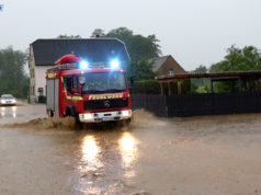 Unwetterwarnung: Überflutungsgefahr heute und morgen sehr hoch