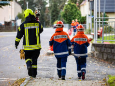 Jahresabschlussübung der Jugendfeuerwehr Hermsdorf