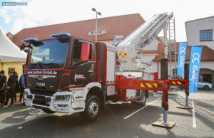 Teleskopmast F32 TLK von der Firma Lentner | FLORIAN 2022