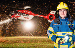 Video: Ausleuchten eines Hubschrauberlandeplatzes