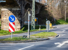 Unbekannte sprengen Blitzer im Haselbachtal in die Luft