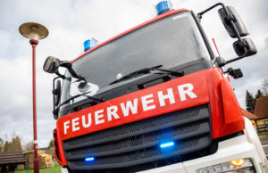 Dresden: Brand auf einer Rettungswache