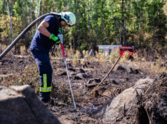 Waldbrand bei Oberlichtenau ist gelöscht
