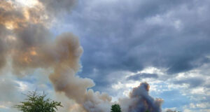 Waldbrand in der Gohrischheide erfordert massive Einsatzkräfte