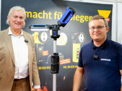 Neue Arbeitsleuchte von AccuLux auf der FLORIAN 2023