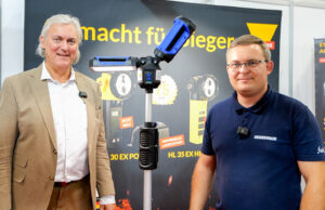 Neue Arbeitsleuchte von AccuLux auf der FLORIAN 2023