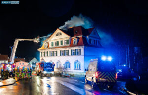 Wohnhausbrand in Kirschau – Bewohner kommt ums Leben